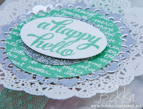 Treats For My Stamping Friends featuring the Tin of Cards Stamp Set - check it out here