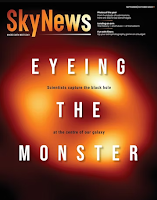 SkyNews magazine cover with Milky Way core