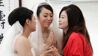 Inilah Pernikahan Lesbian Pertama Di Taiwan