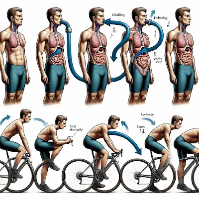 Deep Belly Breating Techniquies, Cycling Breathing Techniques