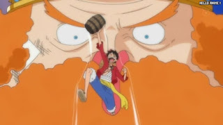 ワンピースアニメ 魚人島編 569話 ルフィ ネプチューン | ONE PIECE Episode 569