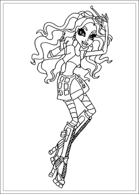 Monster High Ausmalbilder