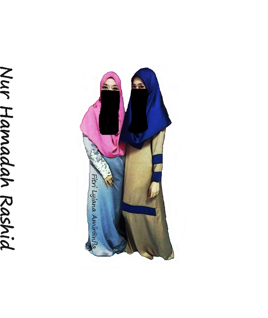 Gambar Doodle Muslimah Berpurdah Medsos Kini