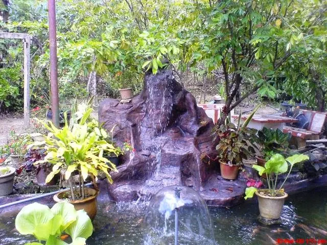 LANSKAP KOLAM AIR TERJUN ~ Rumah Idaman