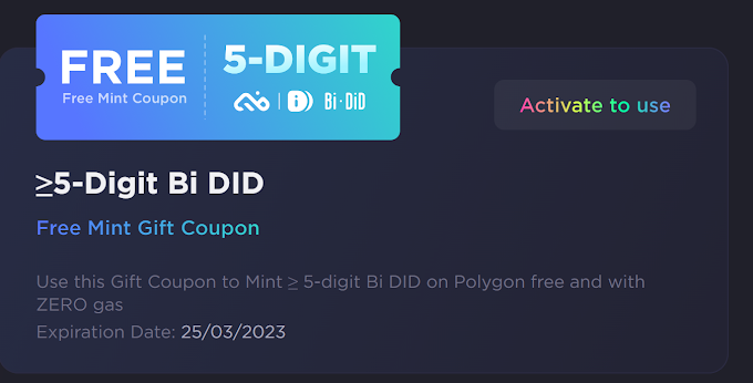 Bi DiD Free Mint Coupon