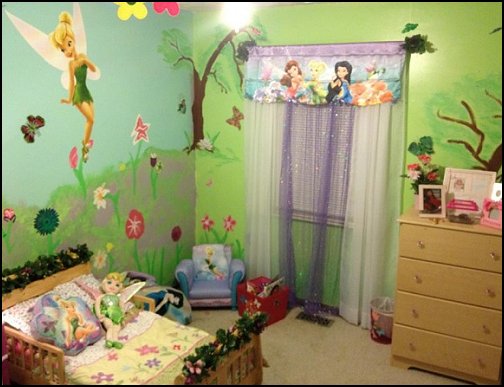 Decorating theme bedrooms - Maries Manor: fairy tinkerbell bedroom ...