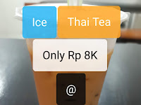 Hanya Rp 8K Beli Ice Thai Tea di Glek Geek