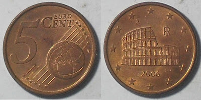 italy euro 5 cent 2006