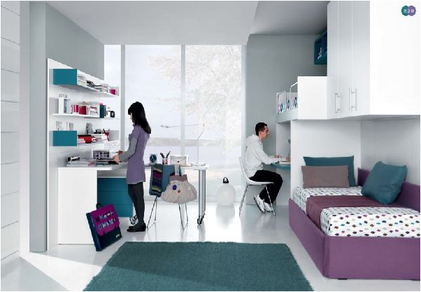 Cool Modern Teen Girl Bedrooms | Design Inspiration of Interior,room ...