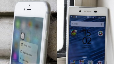 Perbandingan iPhone 6s vs.Sony Xperia Z5 - Spesifikasi dan 