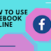 How to Use Facebook Offline