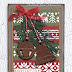Tim Holtz holiday knit with rusty bells