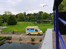 Ice Cream Van at Bath University