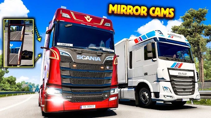 Seogi Mirror Cam All Truck v25.02.24 1.50 ETS2