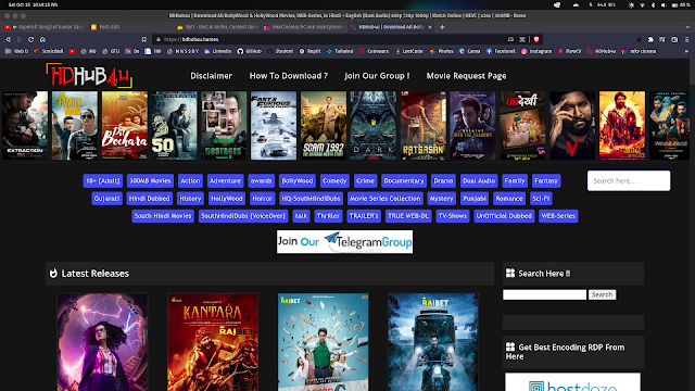 Movie Download Website, HDHub4u