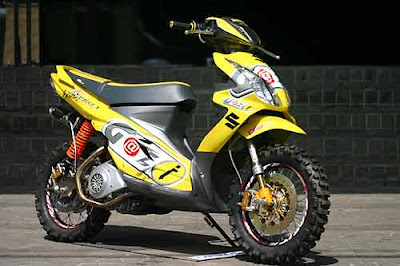 modified suzuki hayate from thailand