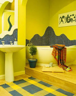 Bathroom The All Color Yellow