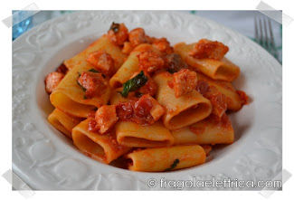 Paccheri con Pesce Spada