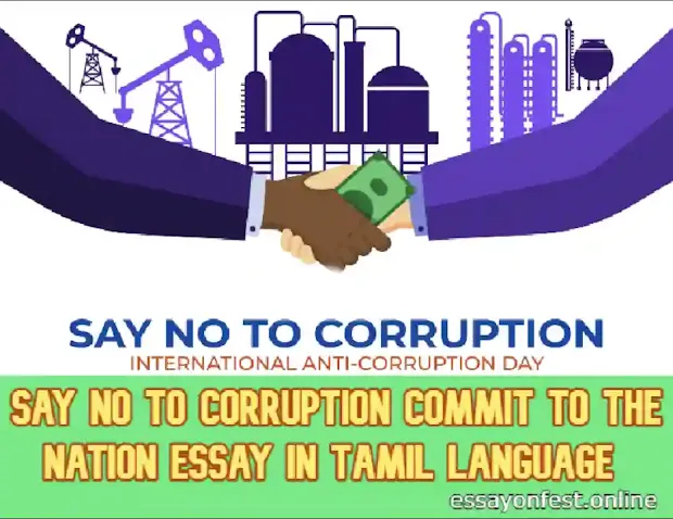 Say No To Corruption Commit To