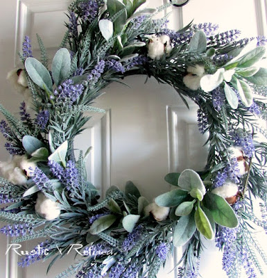 French inspired Spring Wreath