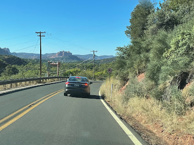 approaching Sedona