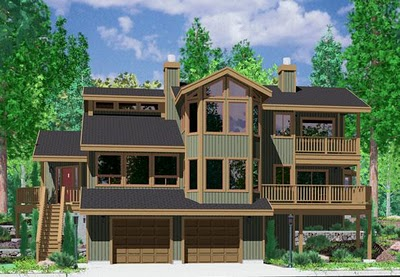 House plans,Home Plans of 2011: 2 story duplex house plans