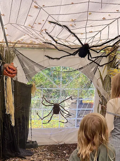 The Spooky Shack walk through at Hatter's Farm