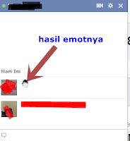 Emoticon chat facebook