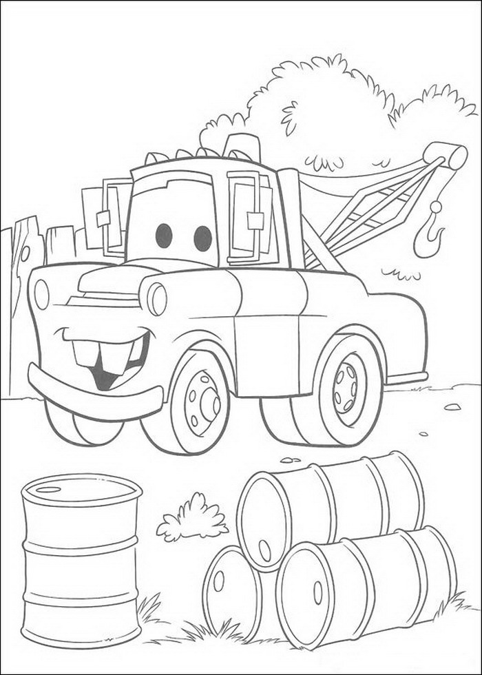 The Cars Coloring Pages 5