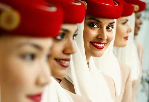 12 Pramugari Terbaik dan Tercantik sedunia emirates