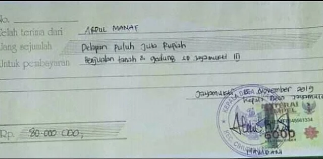 Sebuah SD Di Garut Dijual Kepala Desa Rp 80 Juta?