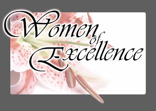 Women of Excellence Floral Logo Design