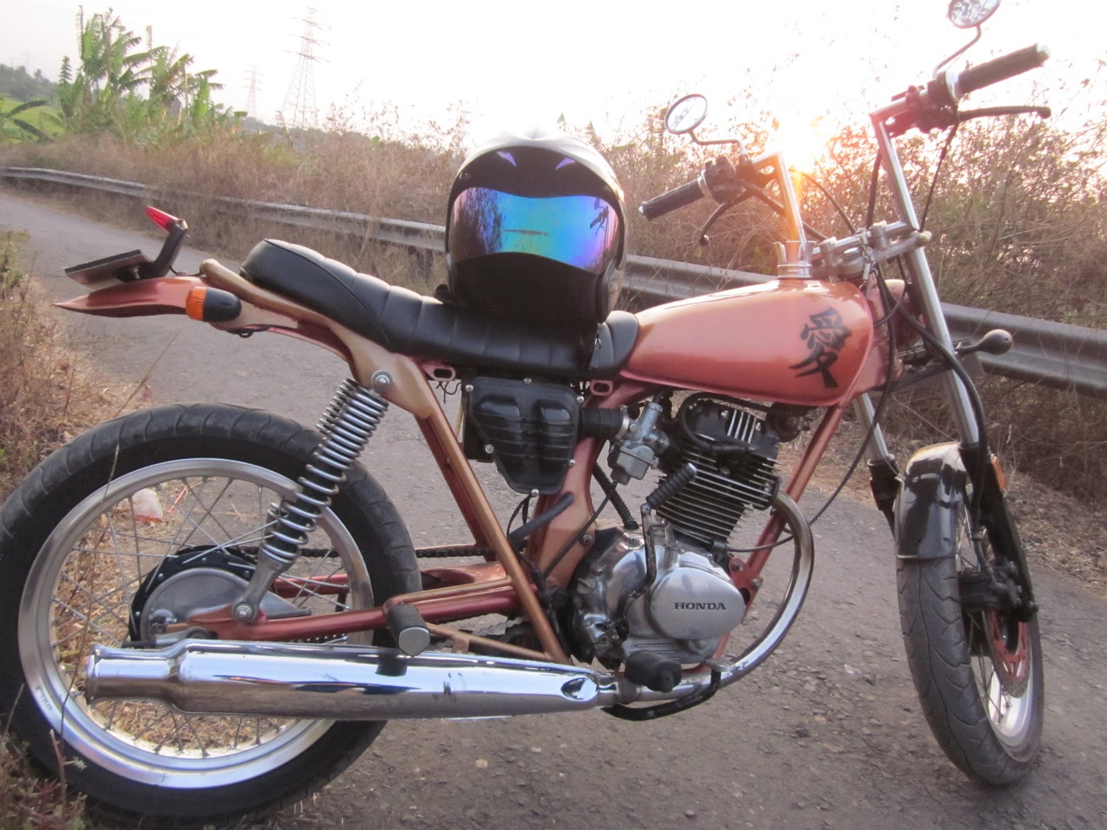 DIJUAL HONDA CB 100 TAHUN 1973 MODIF JAPSTYLE CUSTOM CULTURE