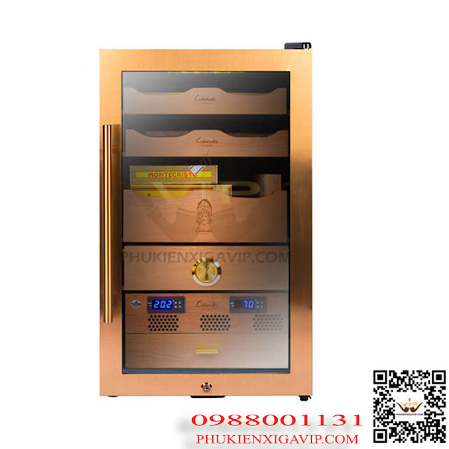 Tủ ướp lạnh xì gà Lubinski RA222 – 4 tầng giá tốt Lubinski-RA222