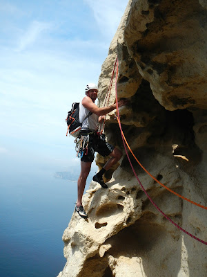 escalade Calanques Cassis Cap Canailles Manu RUIZ