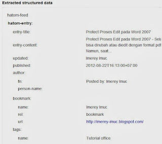 Mengatasi Warning Error Pada Structurre Data Google Webmaster Tool