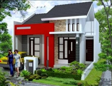 konsep model atap rumah mungil type 36