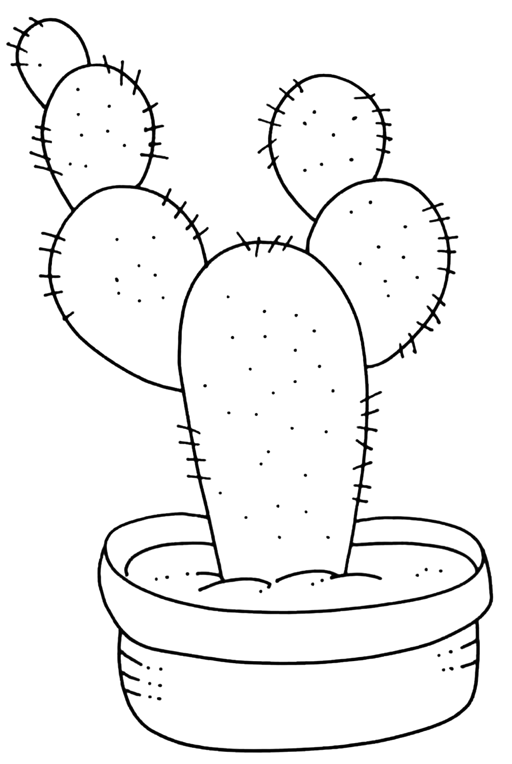 Riscos graciosos (Cute Drawings): Cactos e Suculentas (Cacti and  Succulents)
