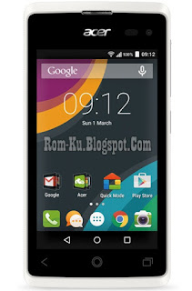  Sistem operasi yang berlangsung pada ponsel ini merupakan android  Firmware + Cara Flash Acer Liquid Z220 [Tested]