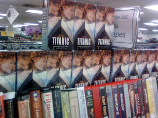 WildARSChase Goodwill Titanic movie VHS set