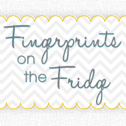 fingerprints on the fridge