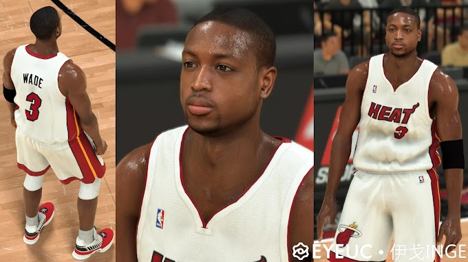 Dwyane Wade Cyberface v2 by INGE | NBA 2K22