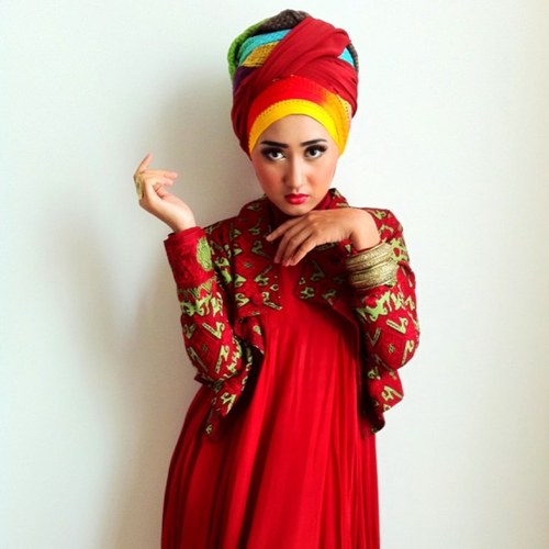Koleksi Baju Muslim Dian Pelangi  Tutorial Hijab
