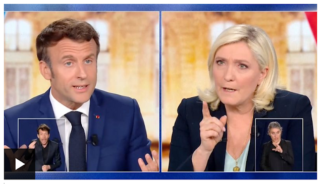 French political race: Macron and Le Pen conflict in TV official discussion