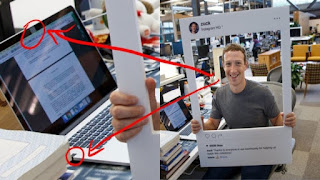 Laptop Mark Zuckerberg cameranya ditutup