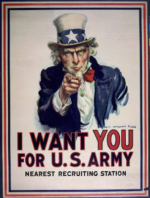 war, military, advertising, propaganda, vintage, vintage posters, graphic design, retro prints, free download, classic posters, recruitment, I Want You for US Army, Nearest Recruiting Station - Vintage War Military Poster