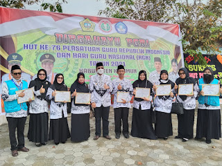 Catatan HUT PGRI dan HGN Kabupaten Karimun