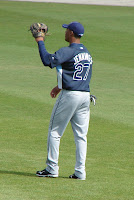 Desmond Jennings made his first start of the season on Saturday.