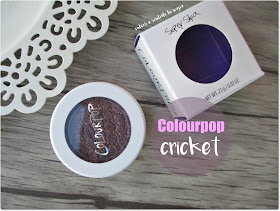 Colouropop - Sombra Super Shock Shadow - tono Cricket