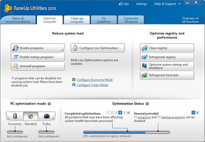 Download TuneUp Utilities Terbaru 2013 2014